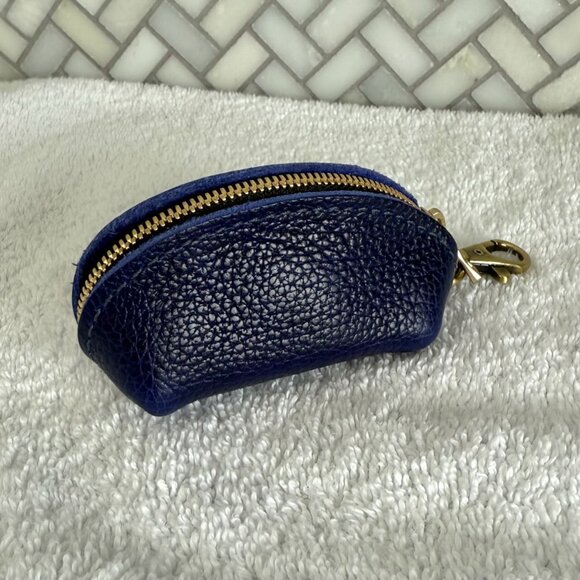 Portland Leather Cobalt Taco Keychain Pouch - Brand New - Picture 3 of 6